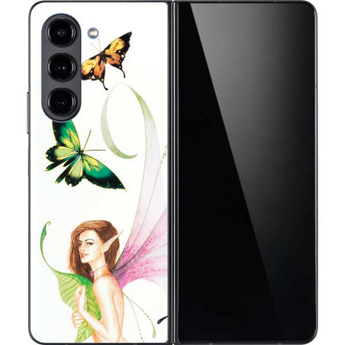 Butterfly Fairy by LA Williams Galaxy Z Fold5 5G Skin